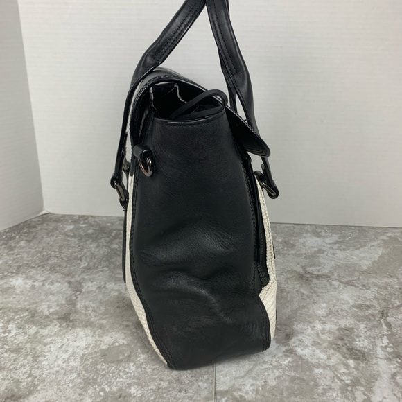 Auth 3.1 Philip Lim pashli black white handbag - Picture 5 of 8